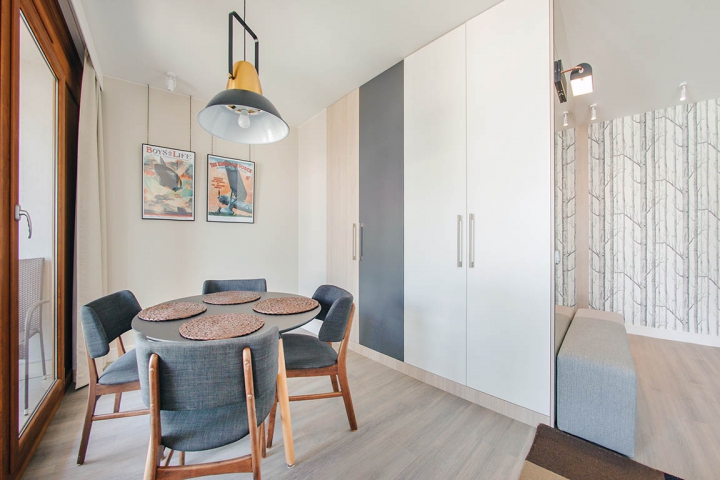 Przykładowe mieszkanie pod wynajem | proj. FLOW Interiors