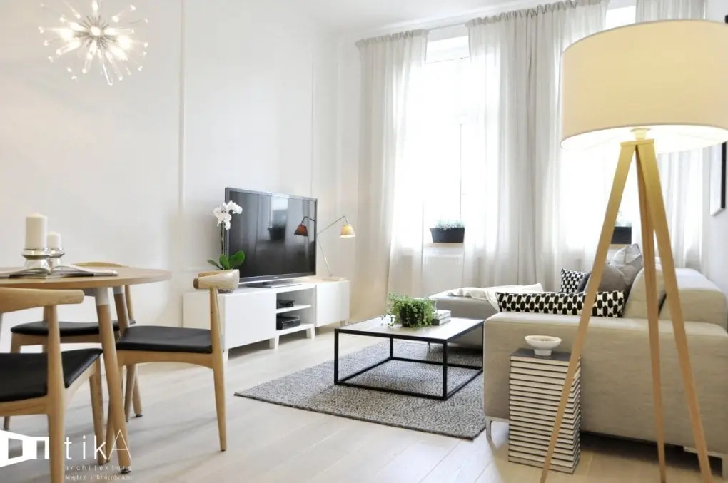 TIKA Architektura - Mieszkane Bielsko Biała 61m2