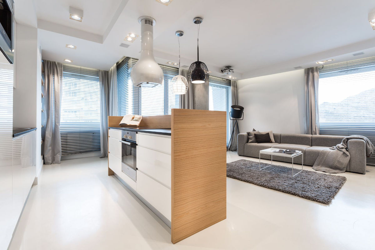 Kuchnia z wyspą | proj. emDesign