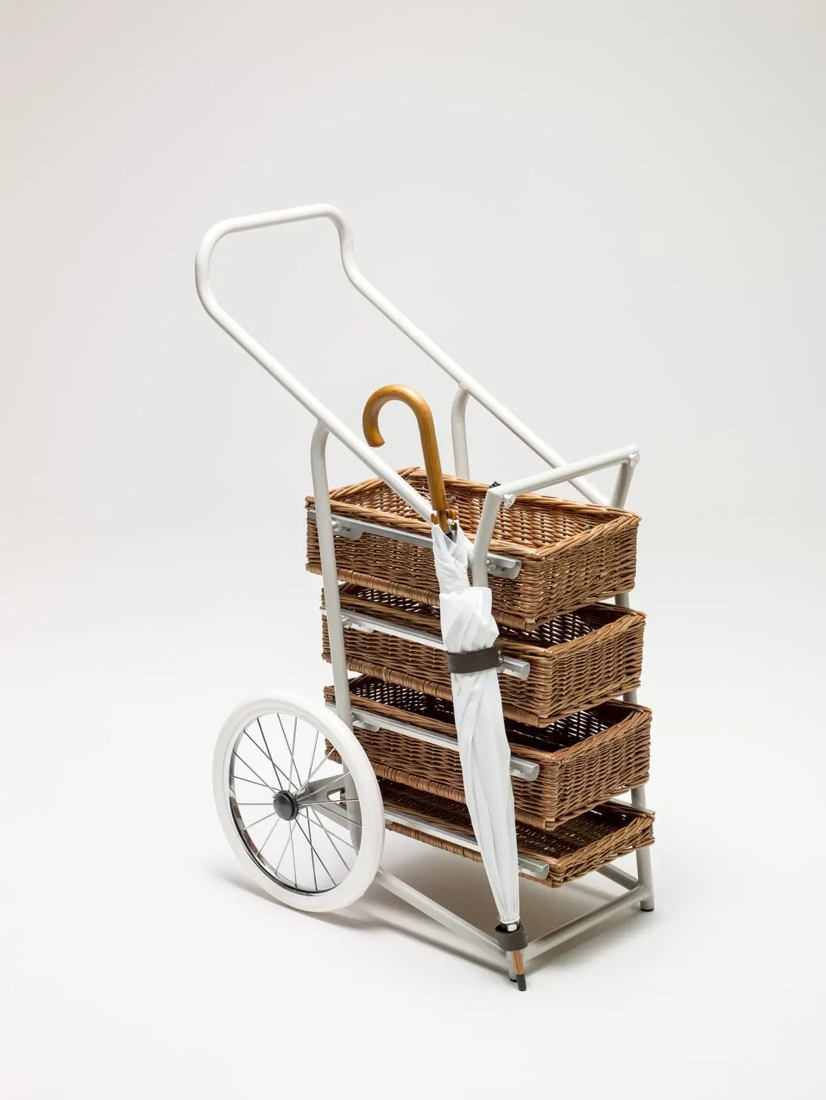 Wózek „Nanohandel”, 2015, autorzy projektu: Paulina Ryń, Jacek Ryń; prototyp