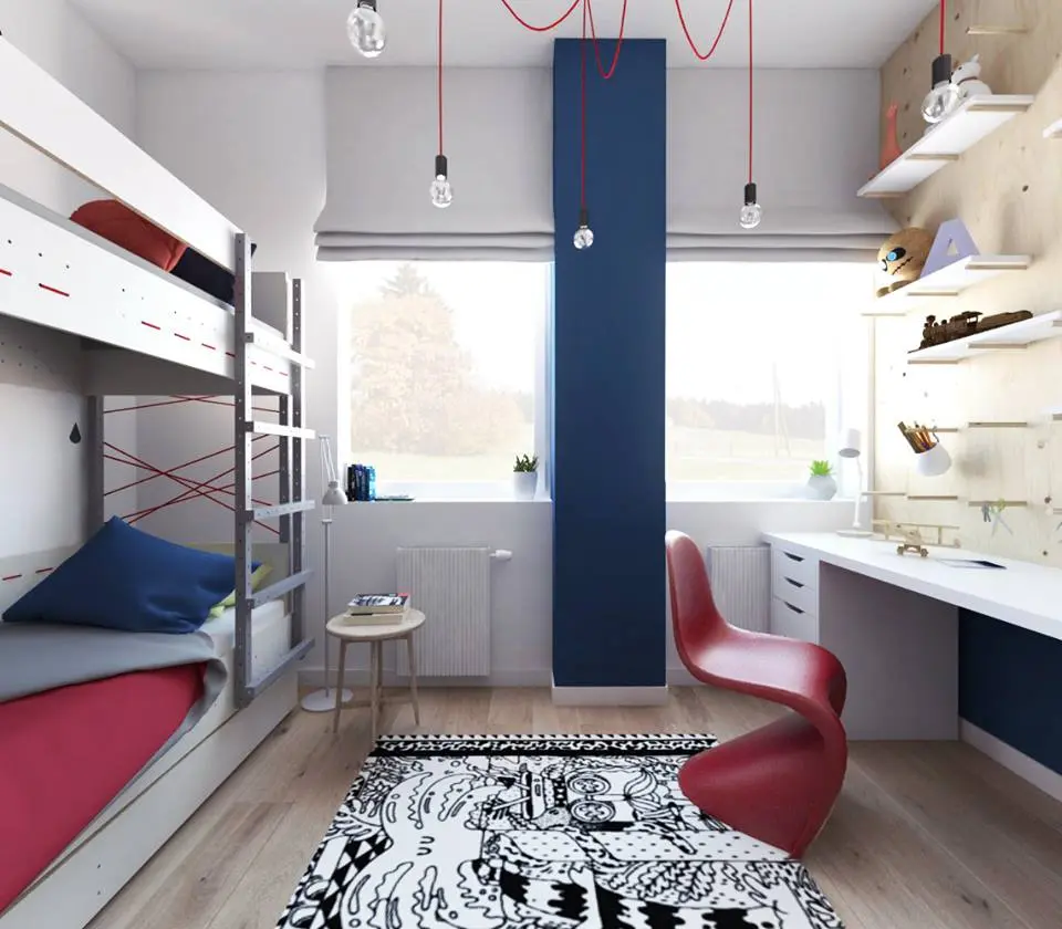 Projekt pokoju dziecięcego Pass Architekci