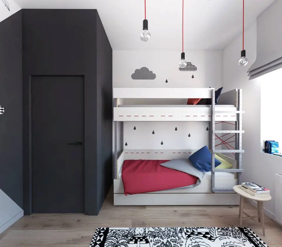 Projekt pokoju dziecięcego Pass Architekci