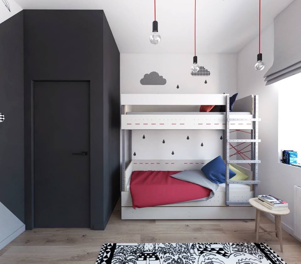 Projekt pokoju dziecięcego Pass Architekci