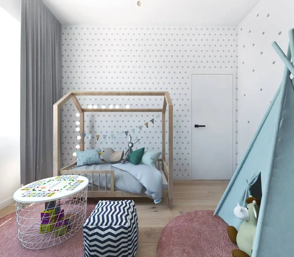 Projekt pokoju dziecięcego Pass Architekci