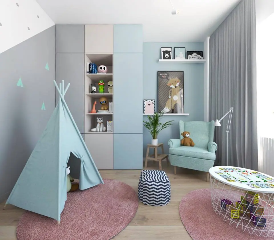 Projekt pokoju dziecięcego Pass Architekci