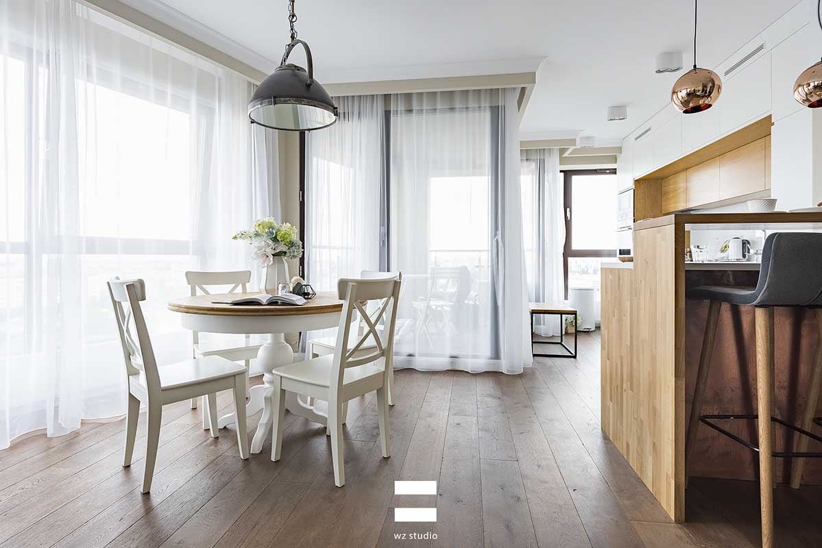 projekt mieszkania w Lublinie 90m2 WZ Studio