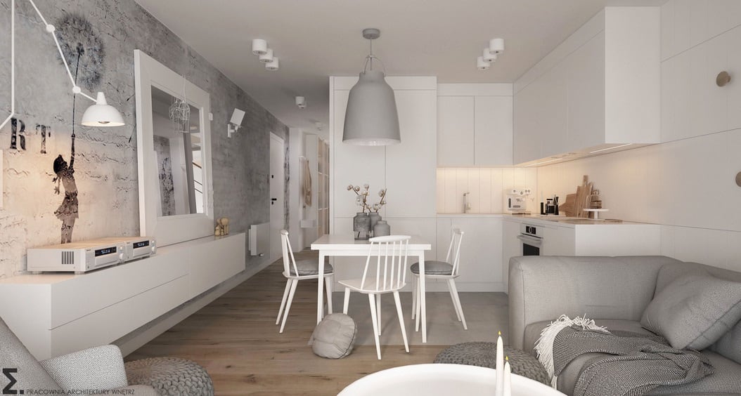 Apartament dwupoziomowy Praska Park