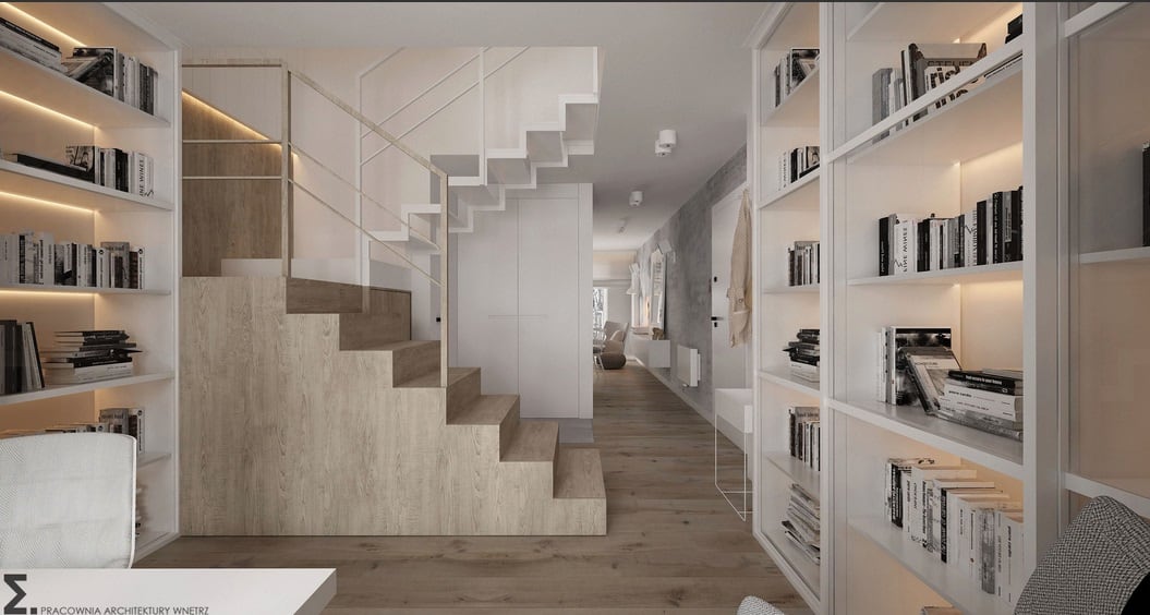 Apartament dwupoziomowy Praska Park