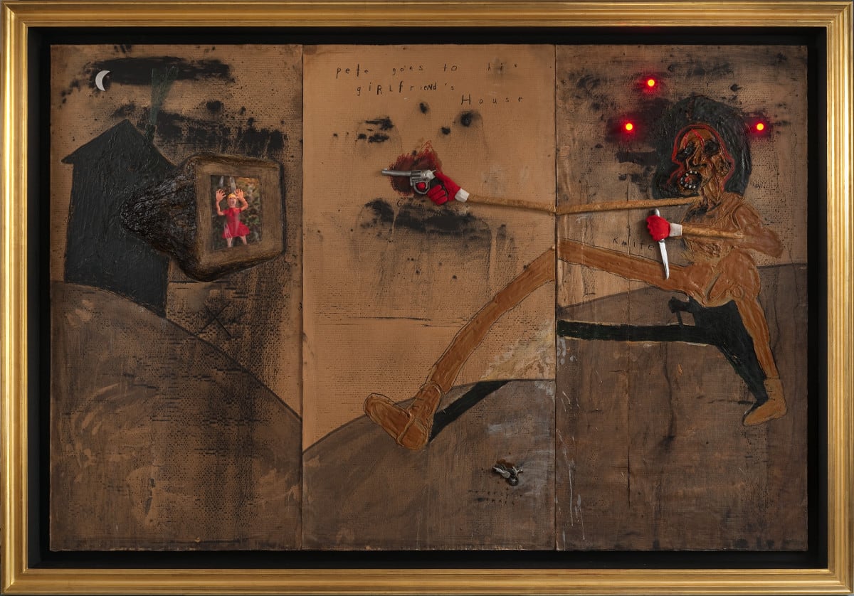 Pete Goes to His Girlfriend’s House, 2009, Copyright: David Lynch