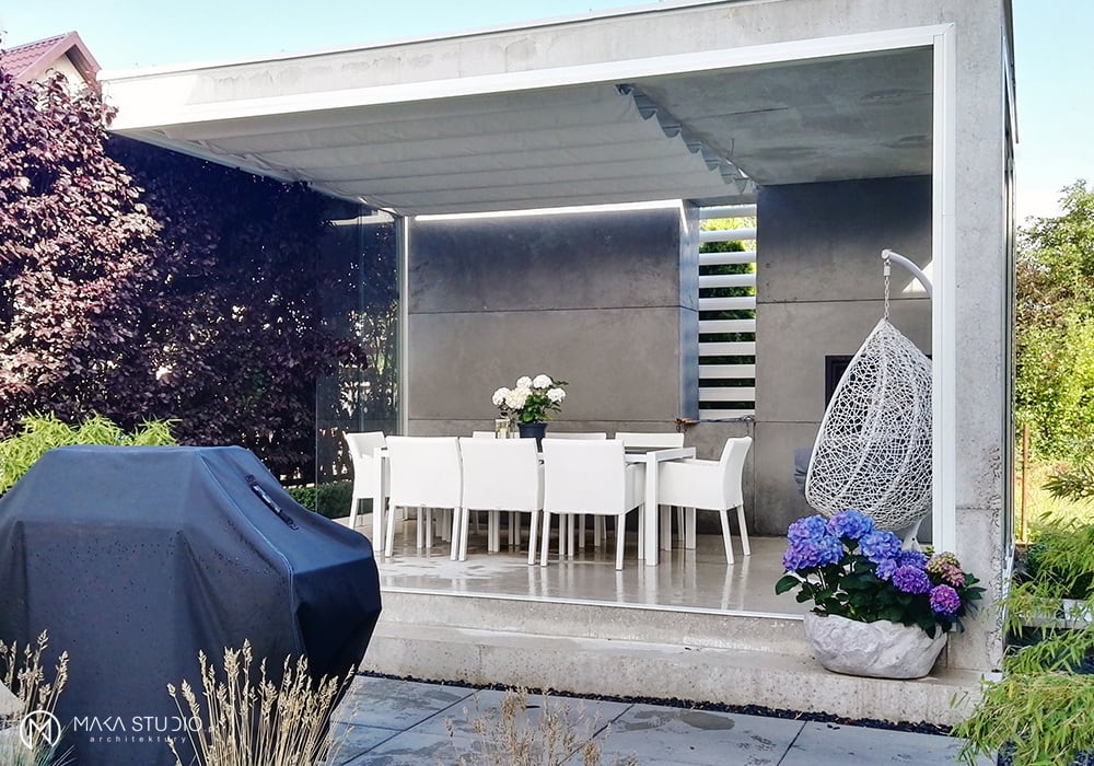 Altana ogrodowa | proj. MAKA.STUDIO