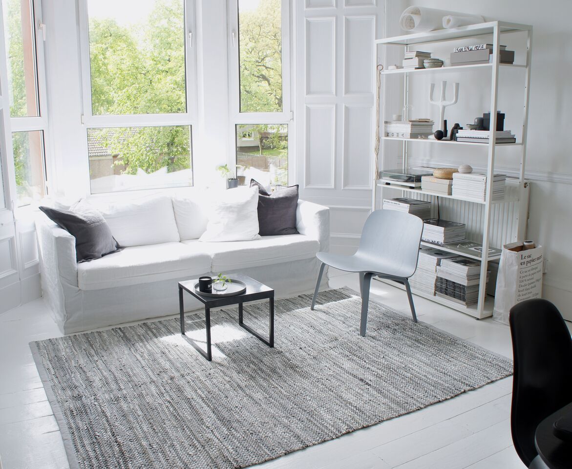 Rugsolid kolekcja Leather Light Grey dostępny w Internity Home