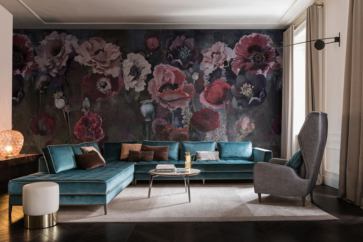 Tapeta Pavot z kolekcji Contemporary Wallpaper od Wall &amp; Deco