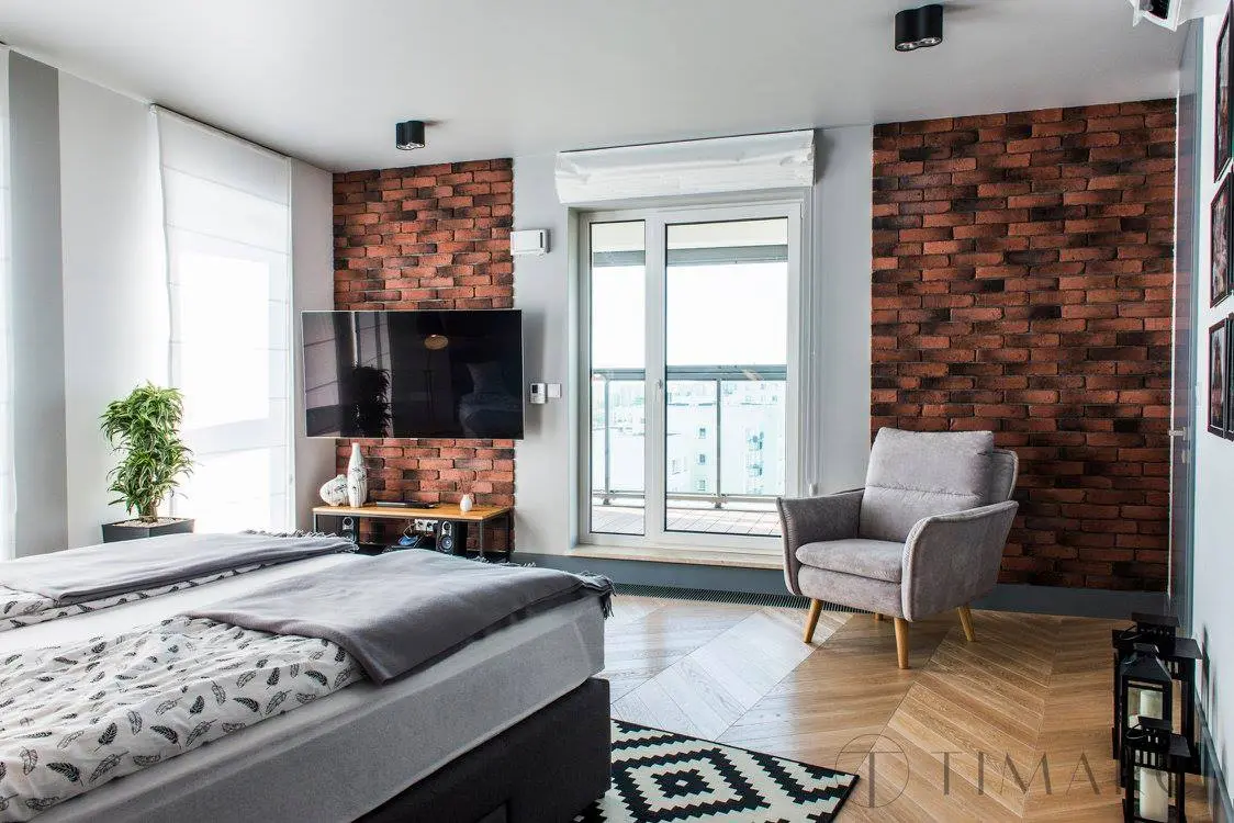 TIM Arc by TiM Grey mieszkanie w stylu loft na warszawskim Ursynowie