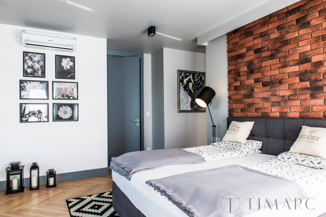 TIM Arc by TiM Grey mieszkanie w stylu loft na warszawskim Ursynowie