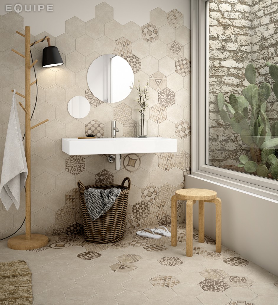 Płytki z kolekcji Cement od Equipe możecie kupić w naszych showroomach