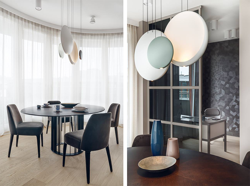 Designerskie lampy Vibia Cosmos możesz kupić w naszych showroomach: Internity Home i Prodesigne (proj. Katarzyna Kraszewska)