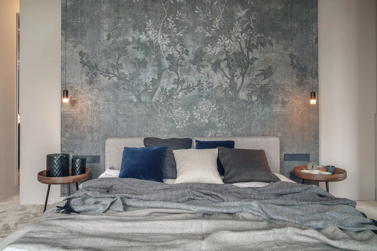 Tapeta Wall & Deco w projekcie Katarzyny Kraszewskiej