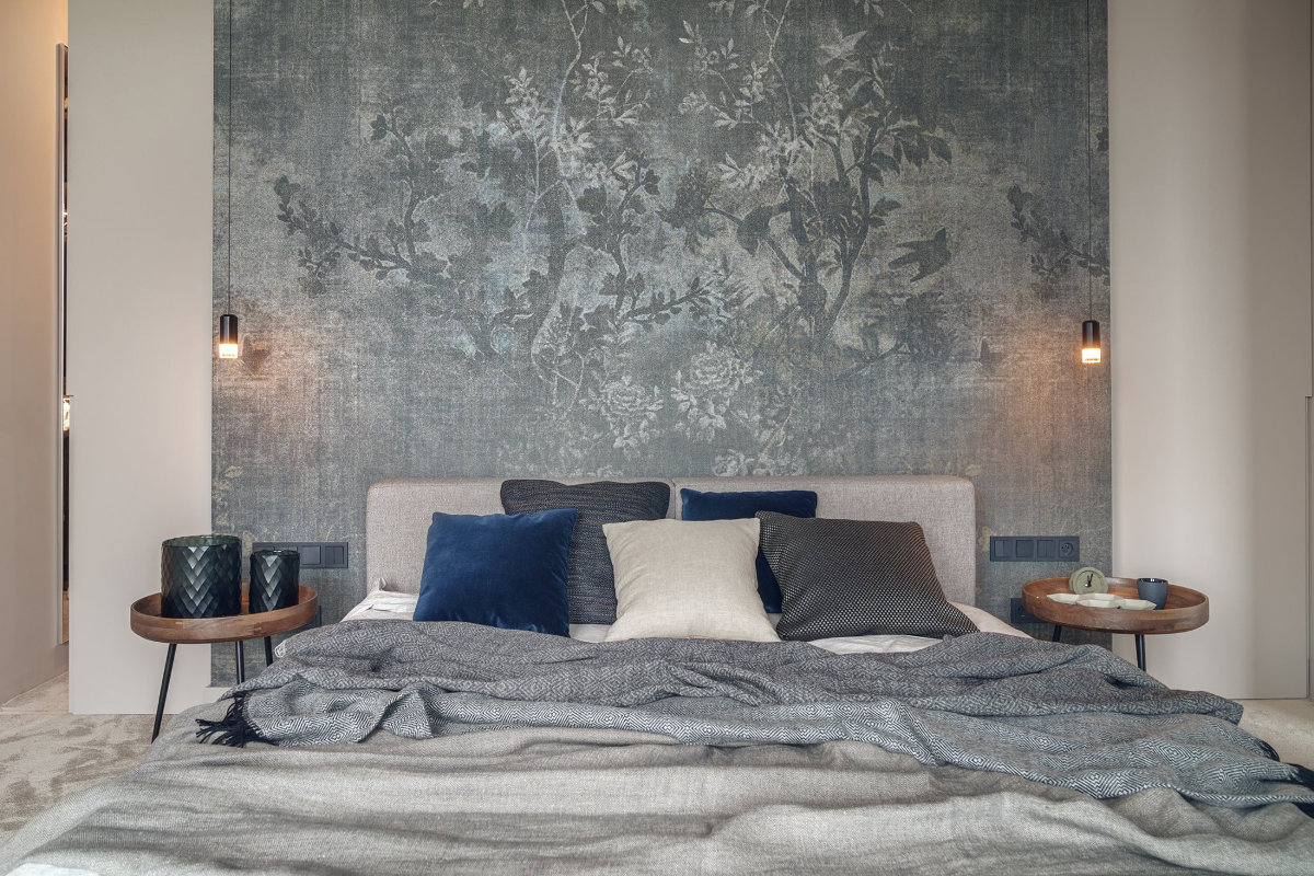 Tapeta Wall &amp; Deco w projekcie Katarzyny Kraszewskiej