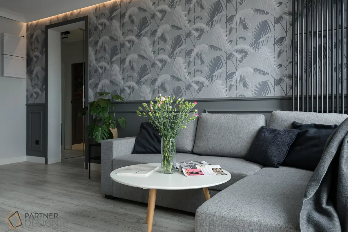Tapeta Palm Jungle od Cole & Son jest dostępna w naszych showroomach | proj. Partner Design