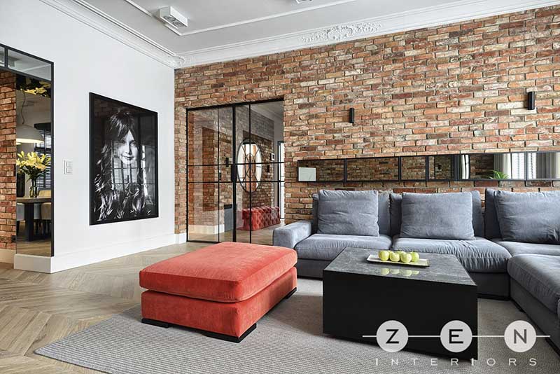 Salon po metamorfozie | proj. ZEN Interiors