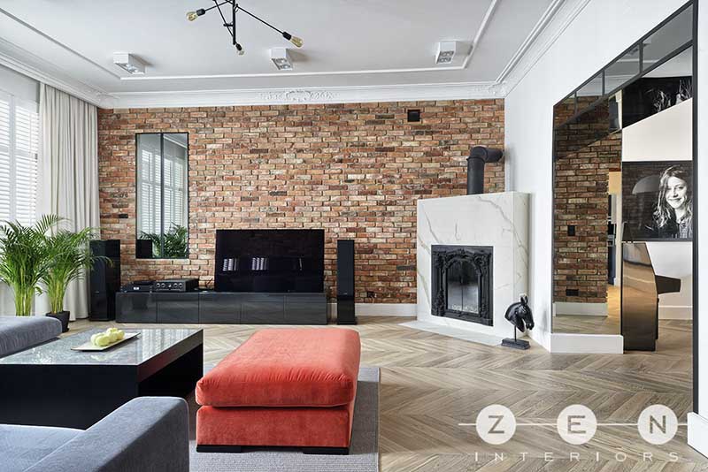 Salon po metamorfozie | proj. ZEN Interiors