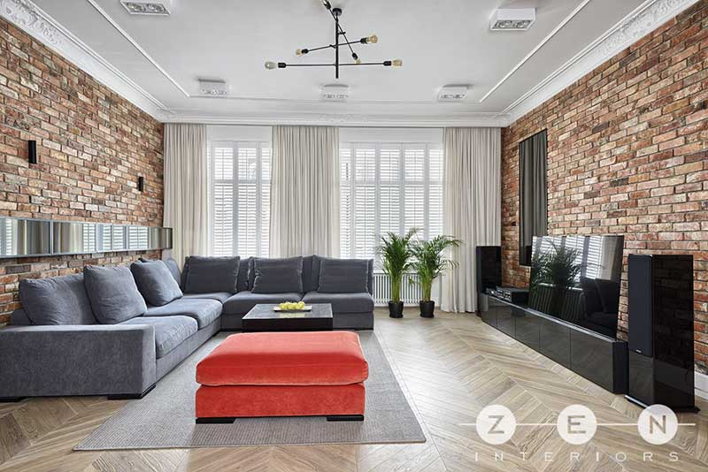 Salon po metamorfozie | proj. ZEN Interiors