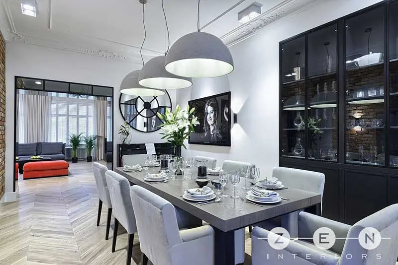 Jadalnia po metamorfozie | proj. ZEN Interiors