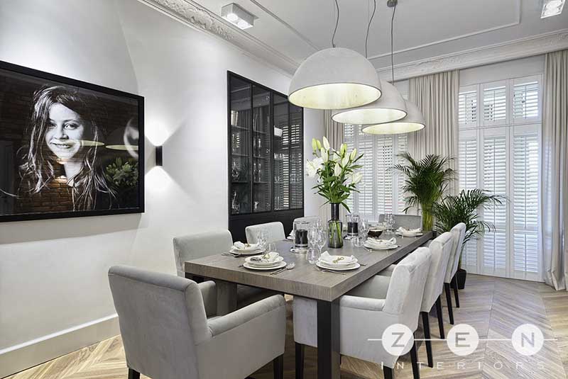 Jadalnia po metamorfozie | proj. ZEN Interiors