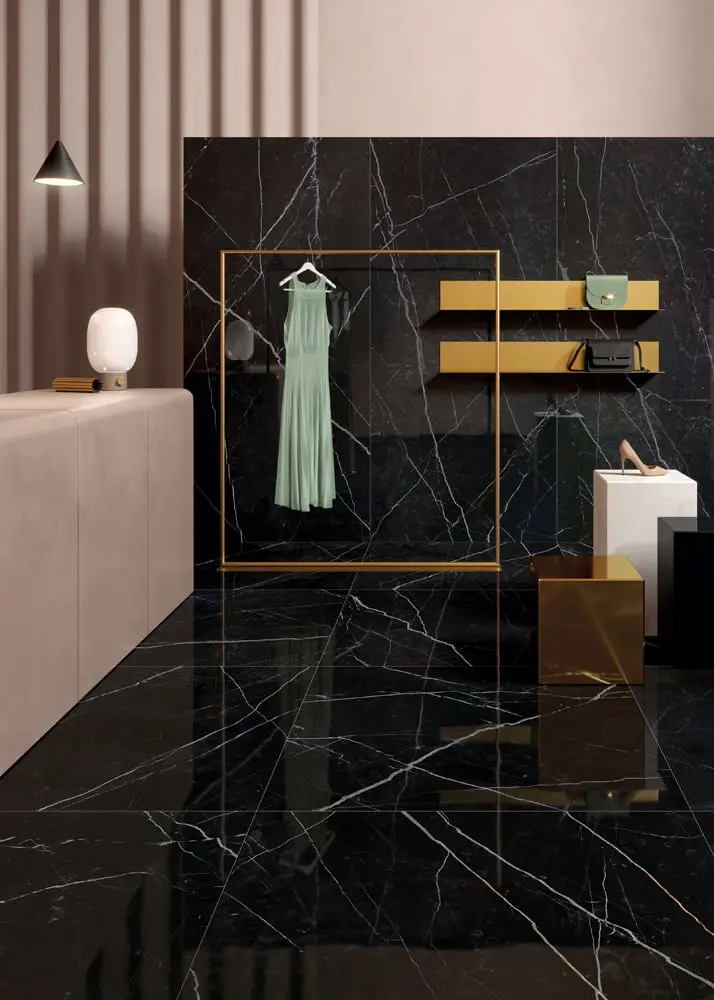 Wielkoformatowe płytki z kolekcji Slimtech Delight marki Lea Ceramiche