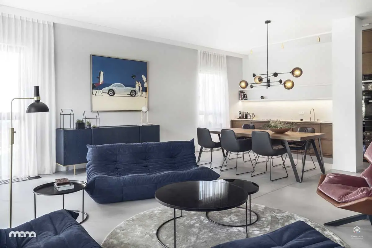 Kultowa sofka TOGO w projekcie Mana Design