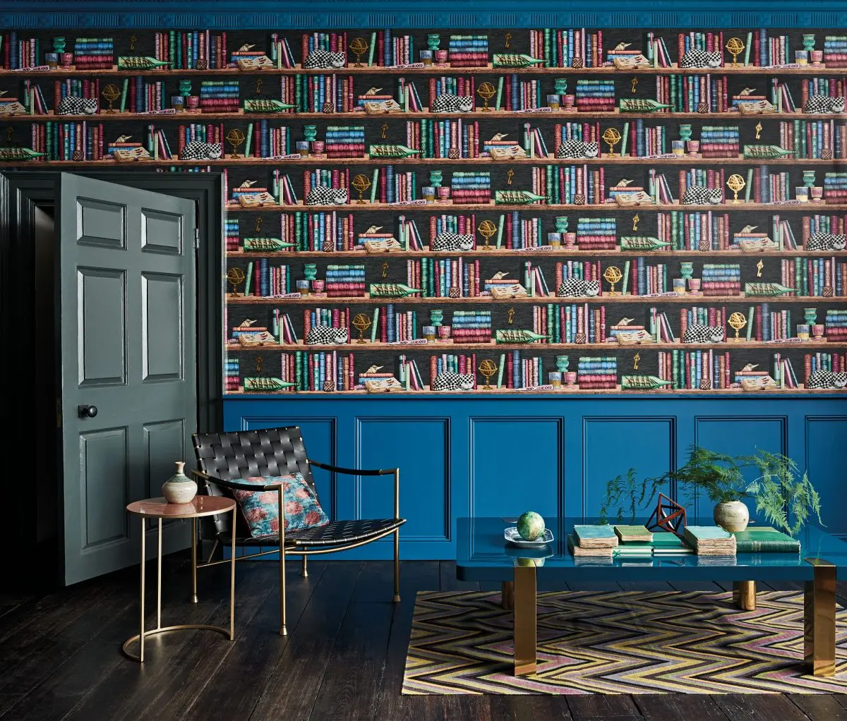 Kolekcja tapet marki Cole & Son ,Fornasetti Senza Tempo” jest dostępna w showroomach z Grupy Internity Home