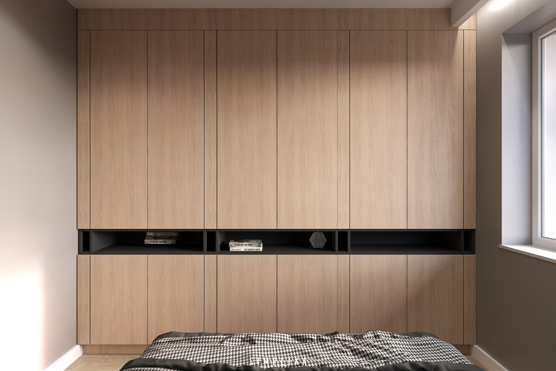 SIMPLIKA projekt industrialnego mieszkania w bloku 