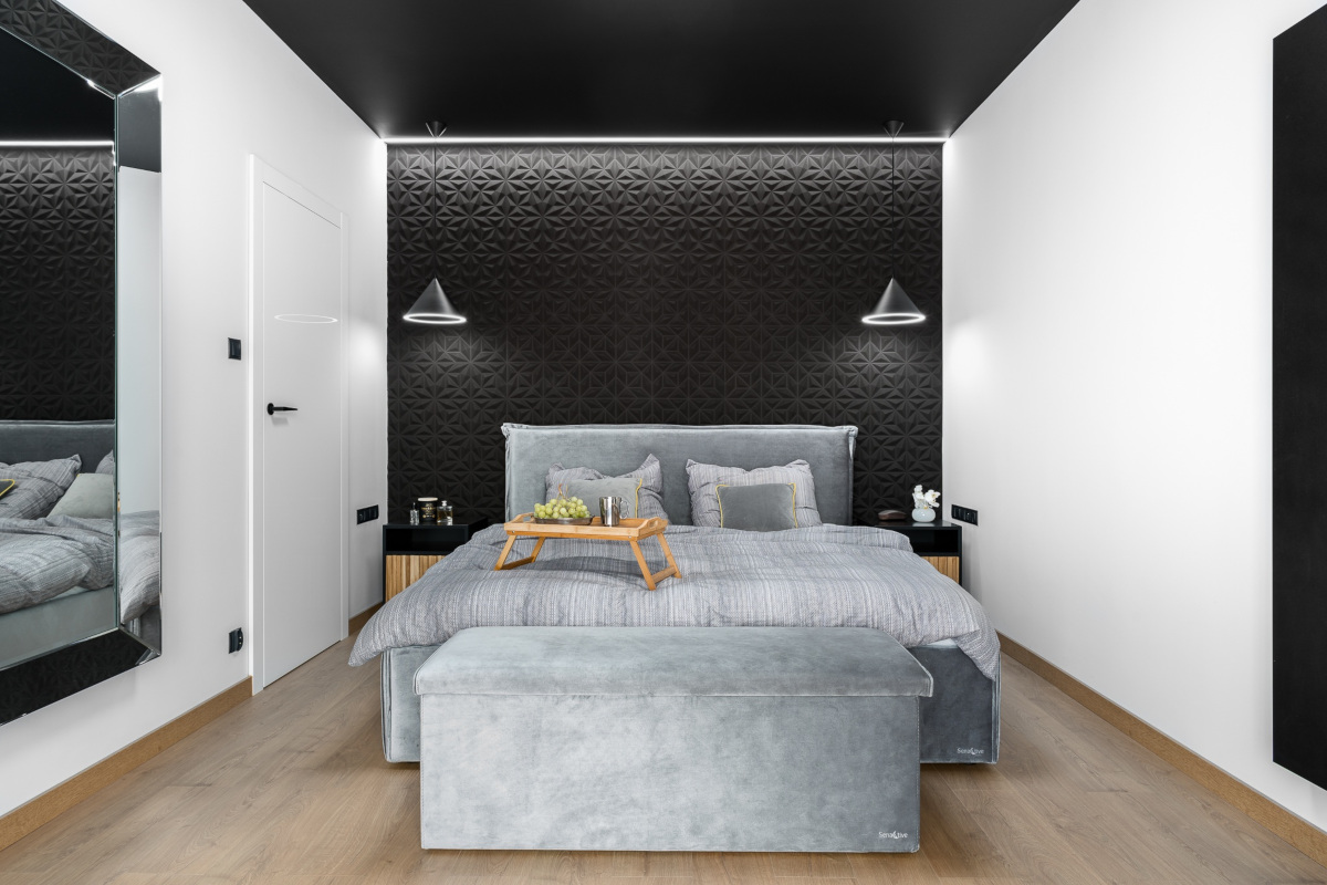 Sypialnia | proj. Studio Projekt, zdj. Fotomohito