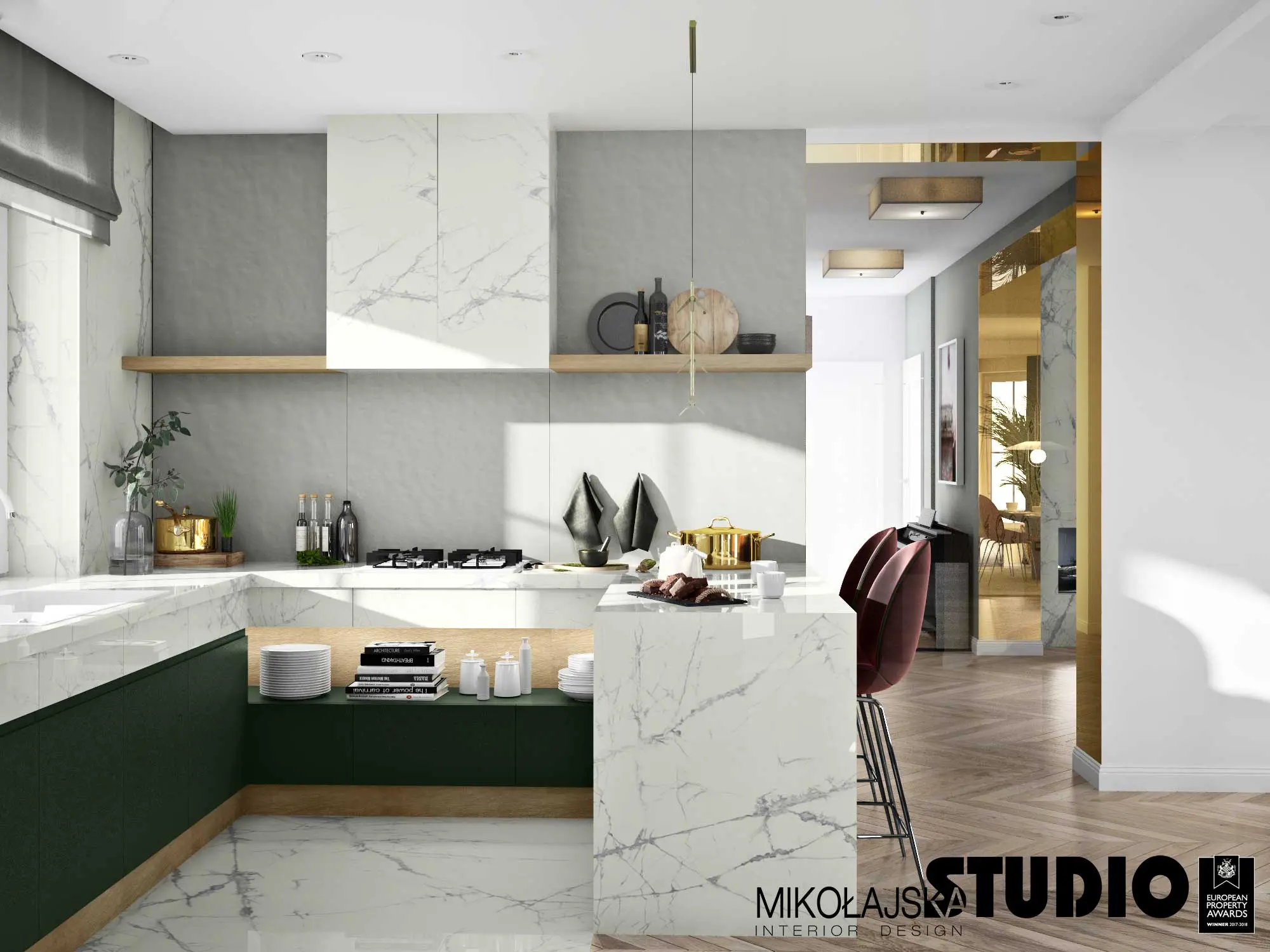 Projekt kuchni Mikołajska Studio