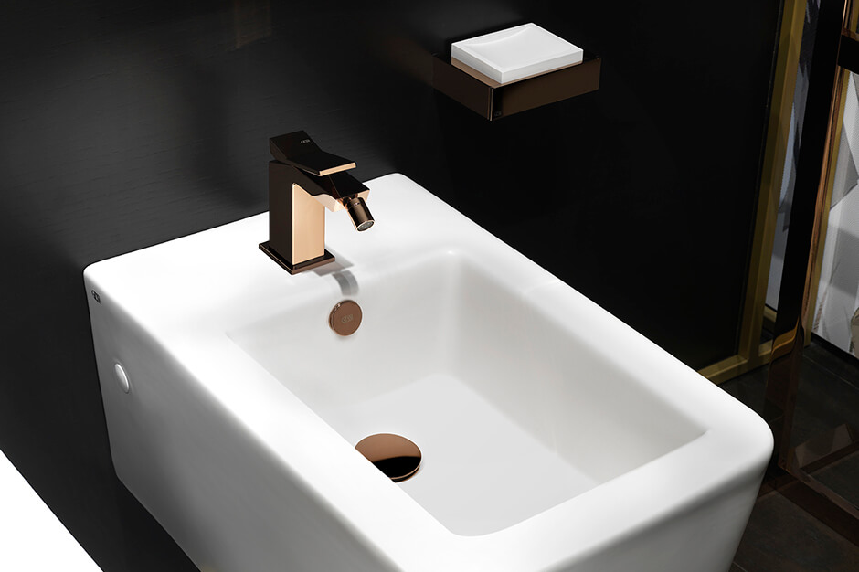 Kolekcja Rettangolo K marki Gessi jest dostępna w showroomach z Grupy Internity Home