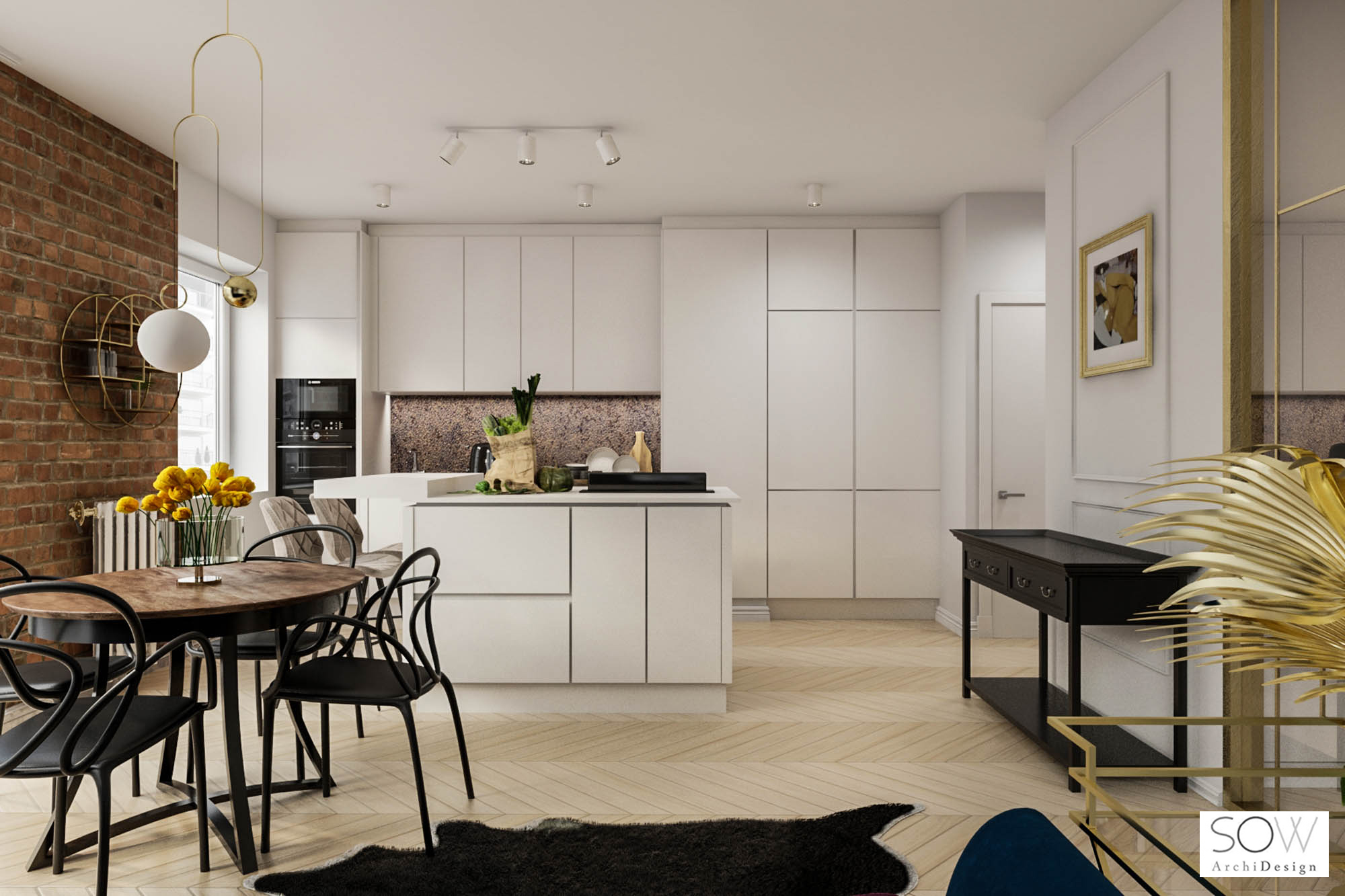 Z nutą Art Deco | Projekt Sow Archi Design