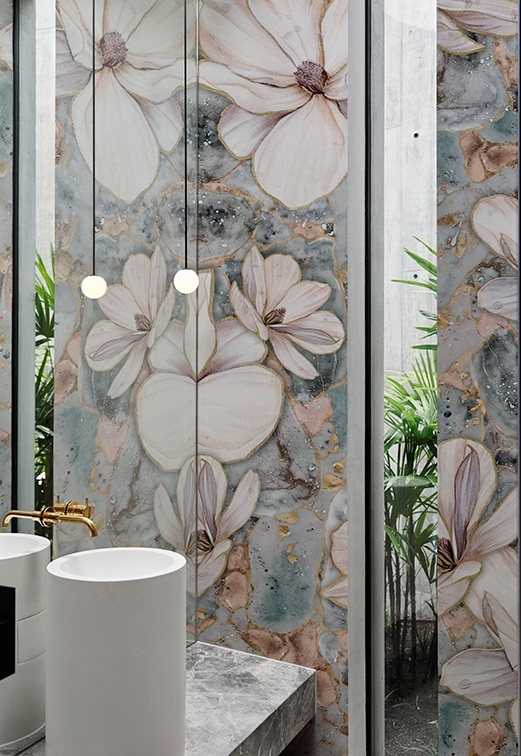 Tapeta Brillante z nowej kolekcji Wet System od Wall & Deco
