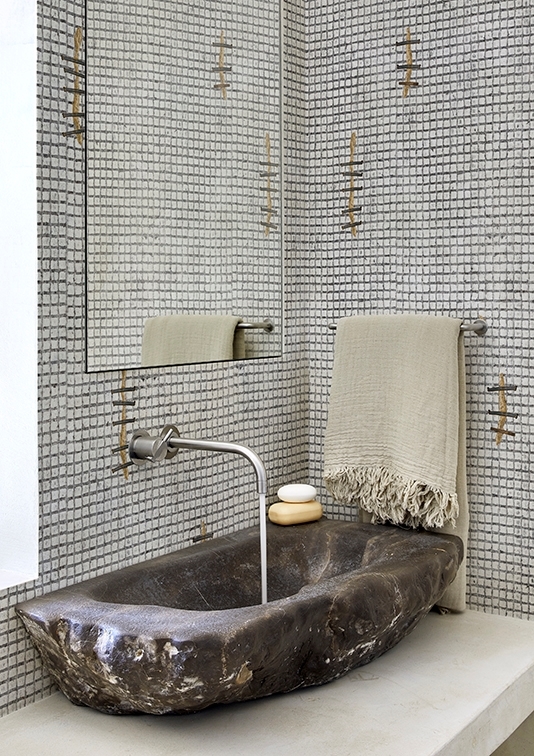 Tapeta Day After Day z nowej kolekcji Wet System od Wall & Deco