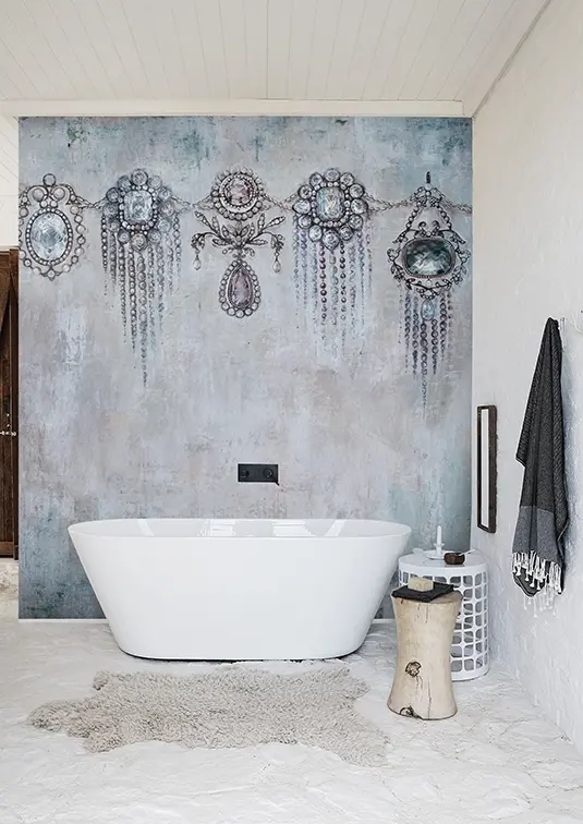 Tapeta Joya z nowej kolekcji Wet System od Wall & Deco