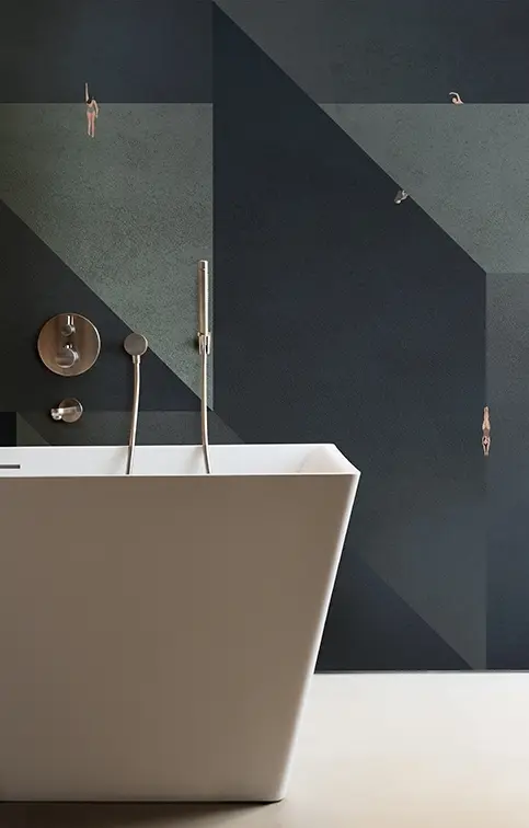 Tapeta La Plongee z nowej kolekcji Wet System od Wall & Deco