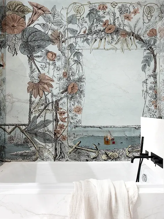 Tapeta Robinson z nowej kolekcji Wet System od Wall & Deco