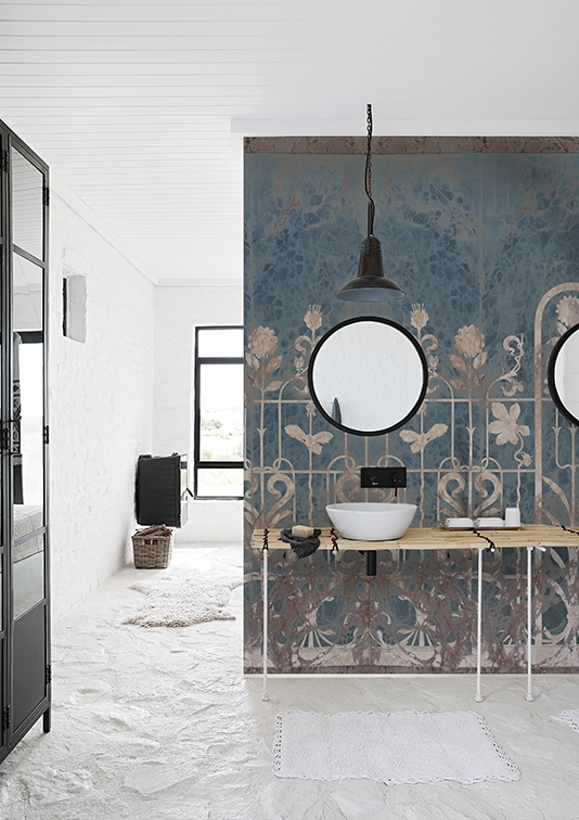 Tapeta Sanflower Gate z nowej kolekcji Wet System od Wall & Deco