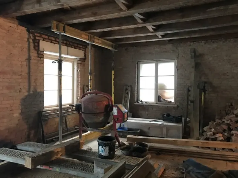 Przebudowa wnętrz przedwojennego domu w Szczecinie. Proj. Loft Kolasiński
Fot. Joel Hauck