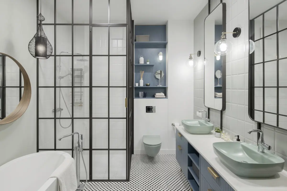Łazienka | proj. Kando Architects