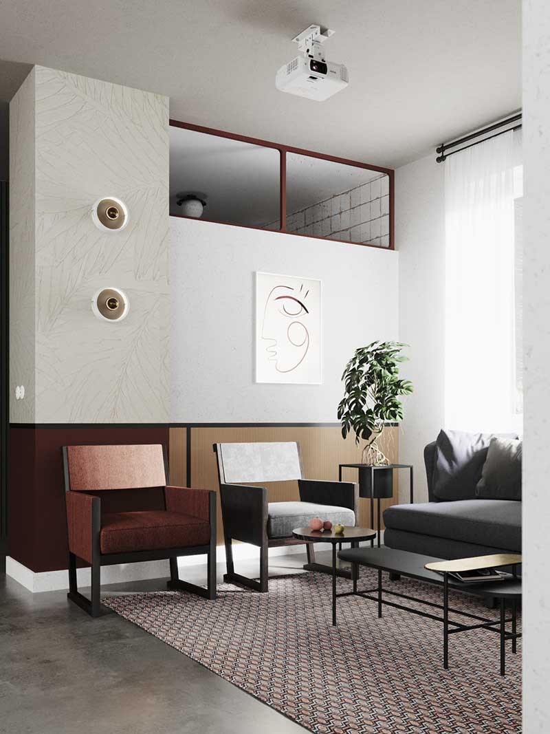 Projekt: Inbalance Studio; Wizualizacje: Will be Studio
