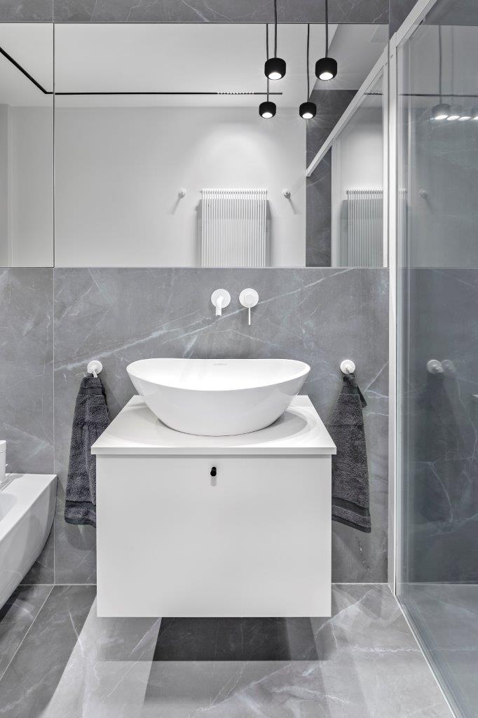 Apartament na Szczęśliwicach projekt Jacek Tryc