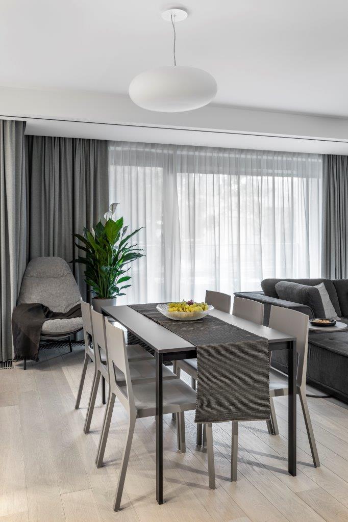 Apartament na Szczęśliwicach projekt Jacek Tryc