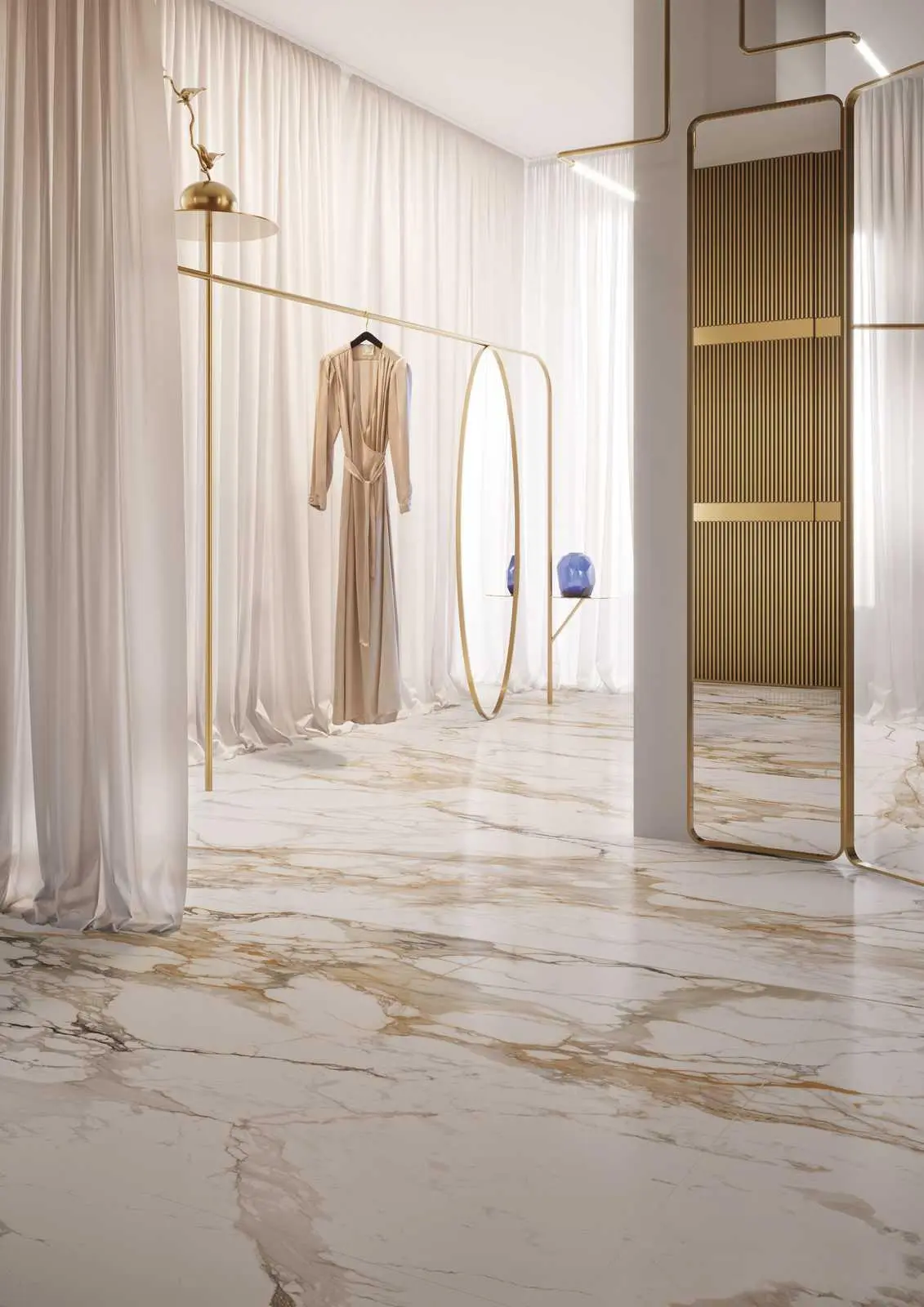 GRANDE MARBLE LOOK CALACATTA VENA VECCHIA SATIN RETTIFICATO