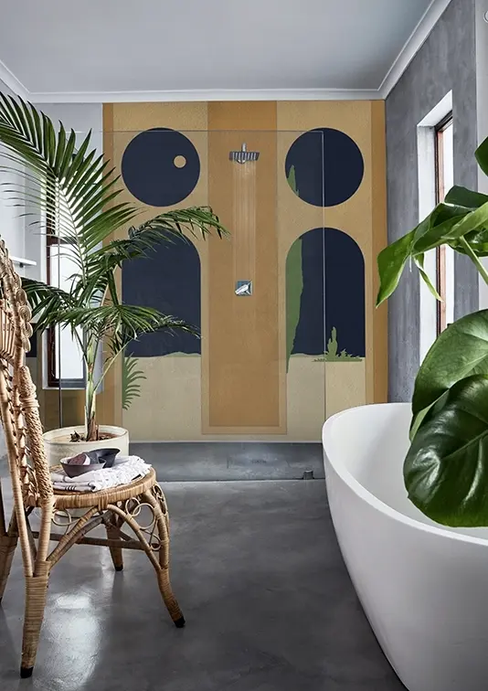 Plecione meble doskonale sprawdzą się w aranżacjach nawiązujących do natury (źródło: Wall &amp; Deco)
