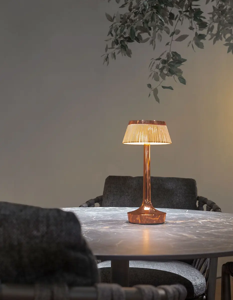 LAMPA STOŁOWA FLOS BON JOUR UNPLUGGED BY PHILIPPE STARCK